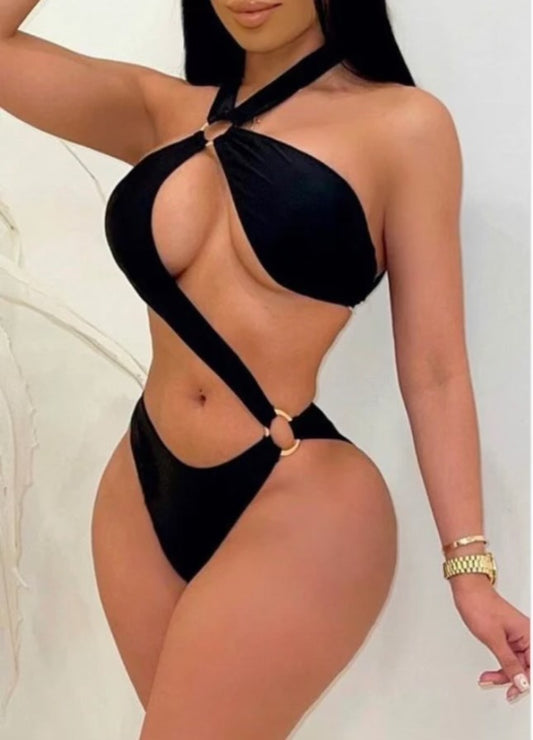 BANDAGE BLACK MONOKINI